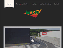 Tablet Screenshot of etn-terrassement-76-travaux-location-materiel-normandie.com